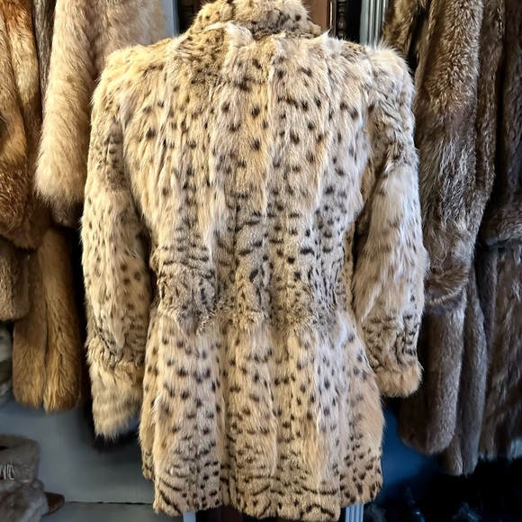 Vintage Genuine Lynx Unbranded Fur Coat - Picture 6 of 8